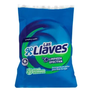 DETERGENTE EN POLVO LAS LLAVES FRESCURA DE PRIMAVERA 900GR