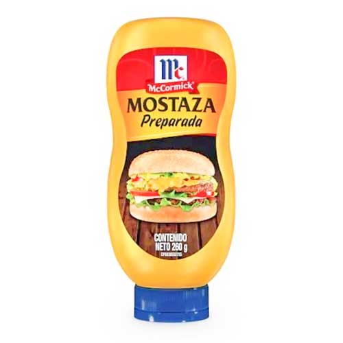 MOSTAZA PREPARADA MCCORMICK 260GR