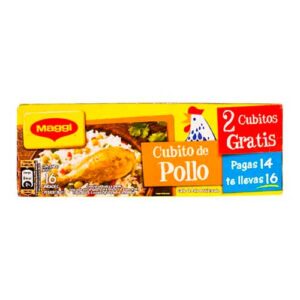 CUBITO DE POLLO MAGGI 16UNID