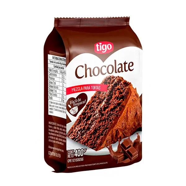 MEZCLA PARA TORTA CHOCOLATE TIGO 400GR