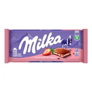 CHOCOLATE MILKA RELLENO CON FRESA 100GR