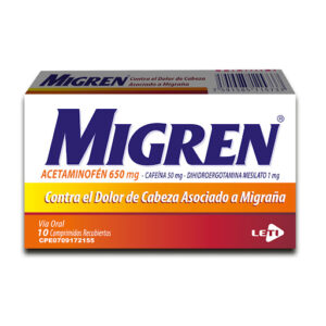 MIGREN 650MG X 10 TABLETAS