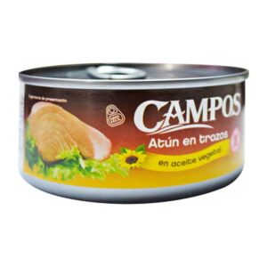 ATUN EN TROZOS CAMPOS EN ACEITE VEGETAL 170GR