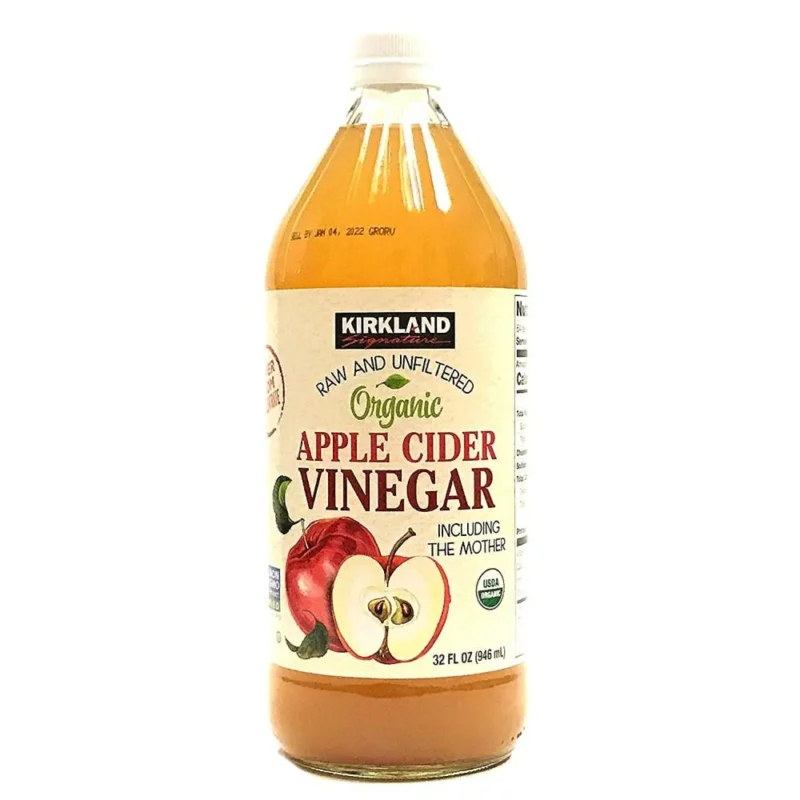 VINAGRE ORGANICO DE MANZANA  KIRKLAND 946ML